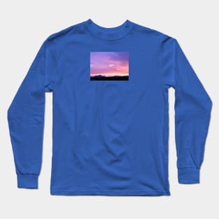 Pink and purple sunset Long Sleeve T-Shirt